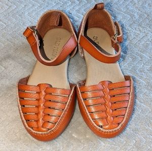 3/$30 Worn Once Old Navy Brown Woven Huaraches Sandals